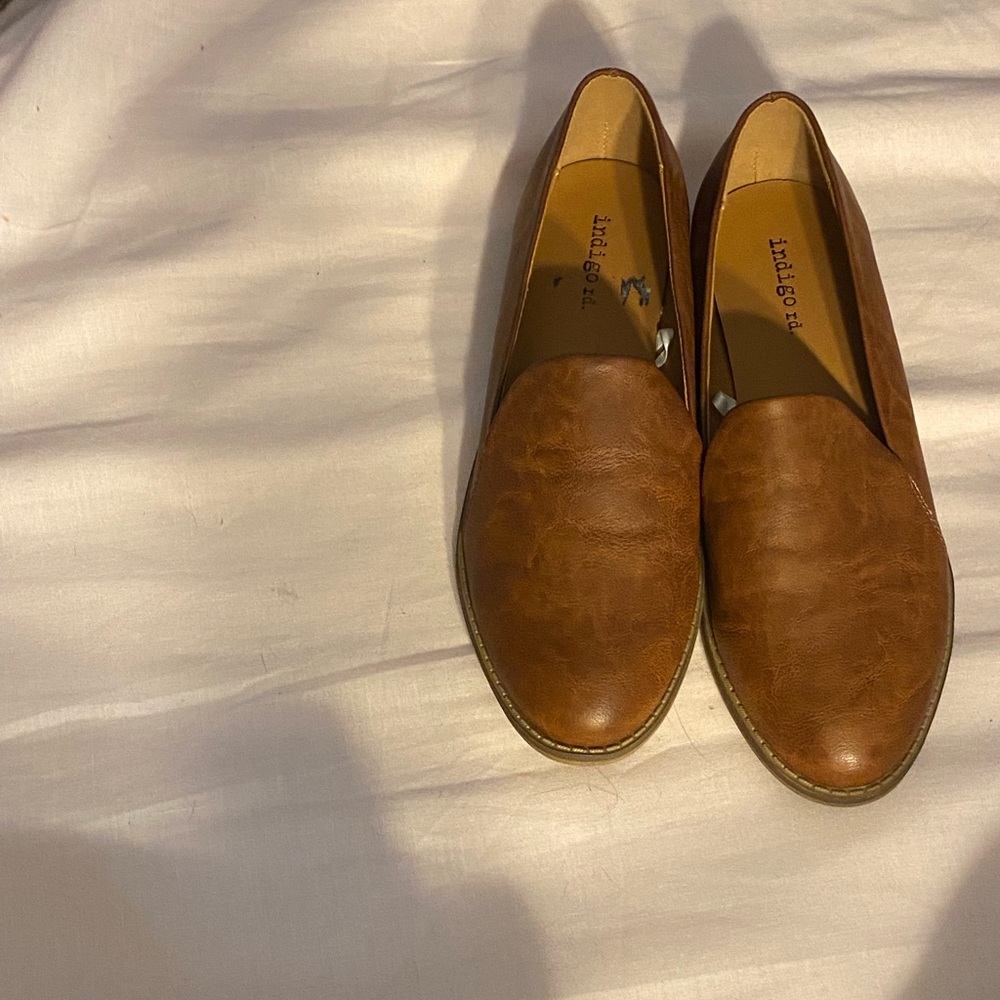 Indigo rd brown loafers